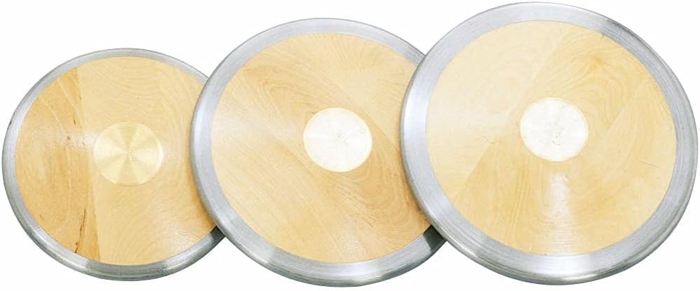 MARTIN SPORTS Official Wood Discus, 1.6 kg/3.52 lbs.