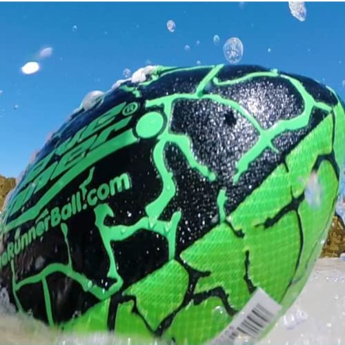 Wave Runner Grip It Waterproof Football- Size 9.25 Inches With Sure-Grip Technology | Let's Play Football In The Water! (Random Color) #TOP3