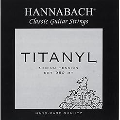 Hannabach cordes de guitare classique série 950 Medium Tension Titanyl – Mi - Les Beatles, Paul McCartney, John Lennon, RIngo Starr, George Harrison