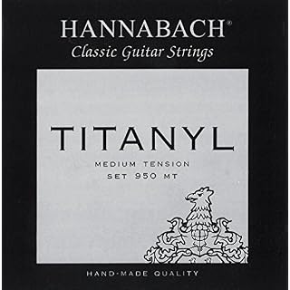 Hannabach cordes de guitare classique série 950 Medium Tension Titanyl – Mi - Les Beatles, Paul McCartney, John Lennon, RIngo Starr, George Harrison
