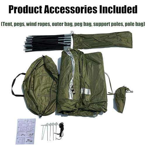 BMDHA Car Tent Camping for Tailgate, 300 cm x 150 cm x 210 cm, 3-Person, Waterproof, SUV/Car Compatible, Modern Style - Image 7