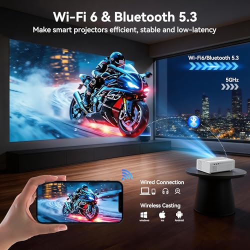 Smart 1080p Movie Projector