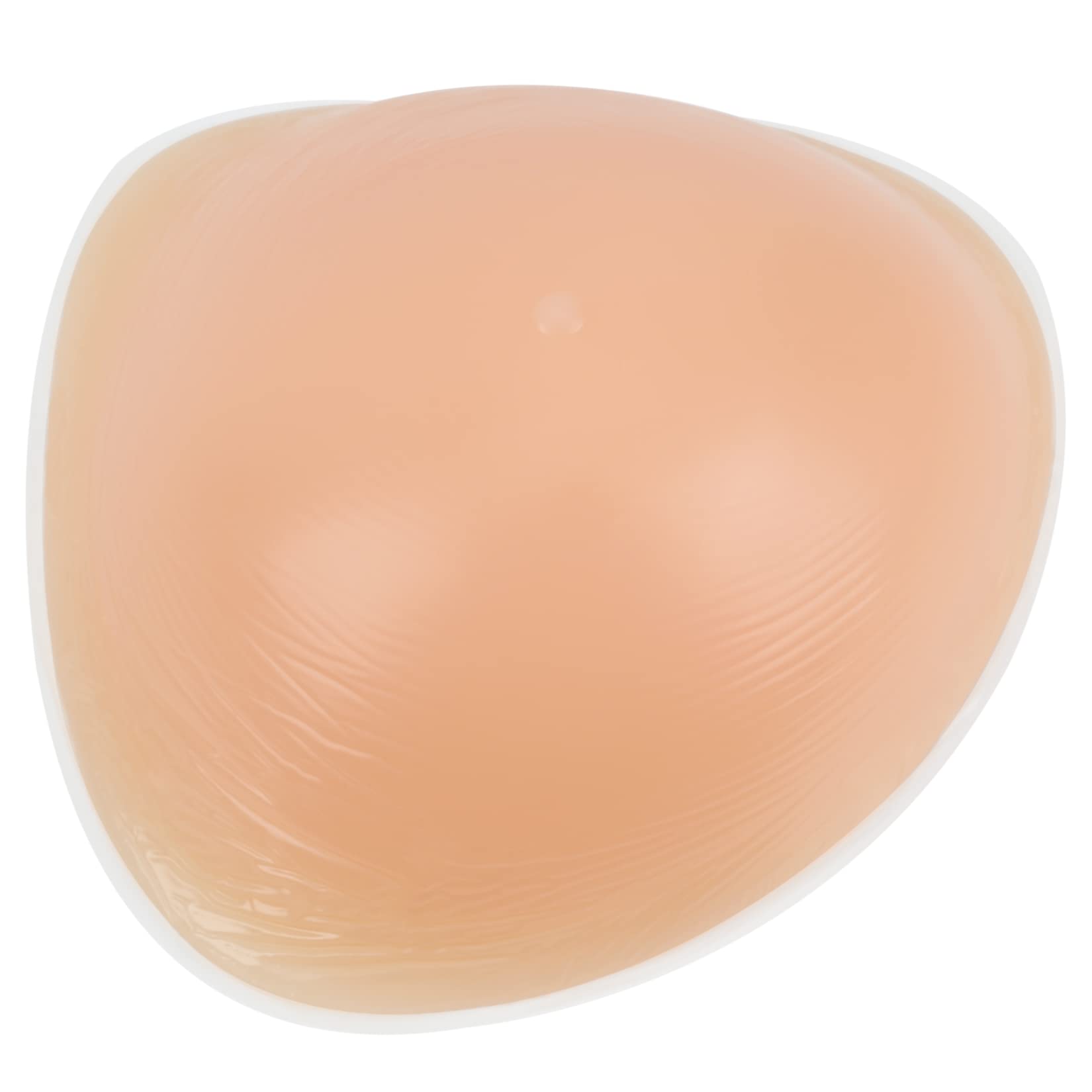 WindsleepingOne Piece Triangle Concave Silicone Breast Forms Mastectomy Prosthesis Bra Enhancers for Transgender Cosplay