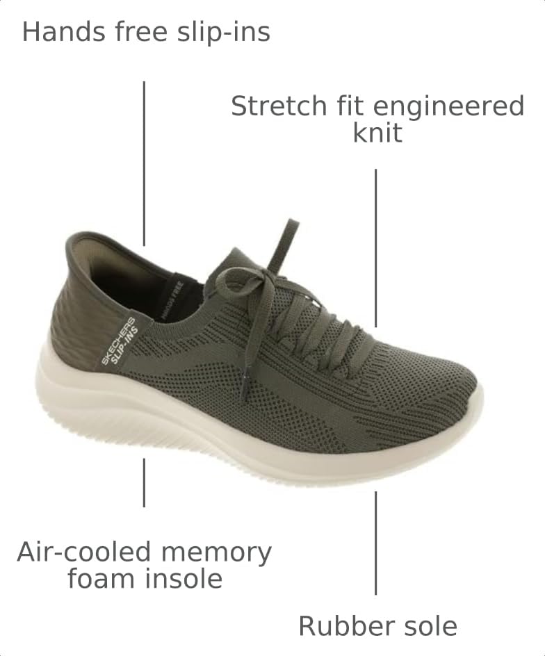 Image of Skechers Women's Hands Free Slip-in Ultra Flex 3.0 - Brilliant Path Sneakers
