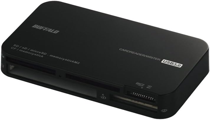 BUFFALO USB3.0 マルチカードリーダー ブラック BSCR21U3BK