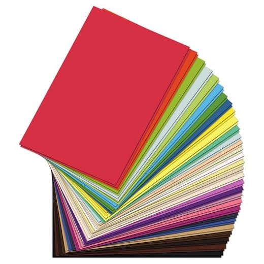 Assorted A4 Colored Card Pack