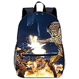 Größe: 45x30x15 cm/17 Zoll Die Schultasche für Jungen verfügt über ein geräumiges Hauptfach mit einem glatten Reißverschluss, in dem Bücher, Zeitschriften, Notizblöcke, Mobiltelefone, Kleidung, Wassergläser, Regenschirme und andere Gegenstände aufbewahrt werden können .