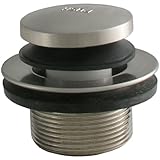 LDR 552 5108BN Toe Touch Drain, Brushed Nickel