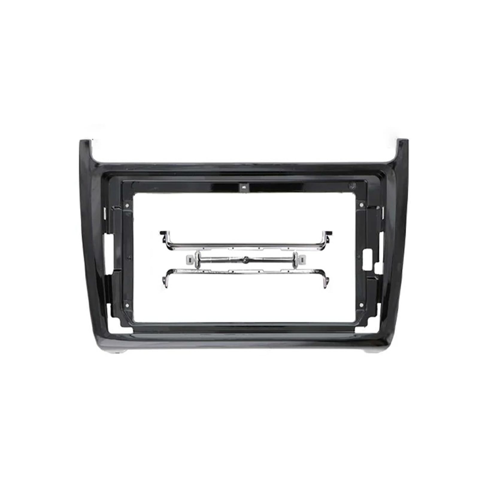 Mascherina Autoradio Cornice Stereo 2 DIN Auto Radio Frame Lettore Dvd Cruscotto Audio Pannello Installazione Fascia per VW per Polo 2011 2012 2013 2014 2015 2016
