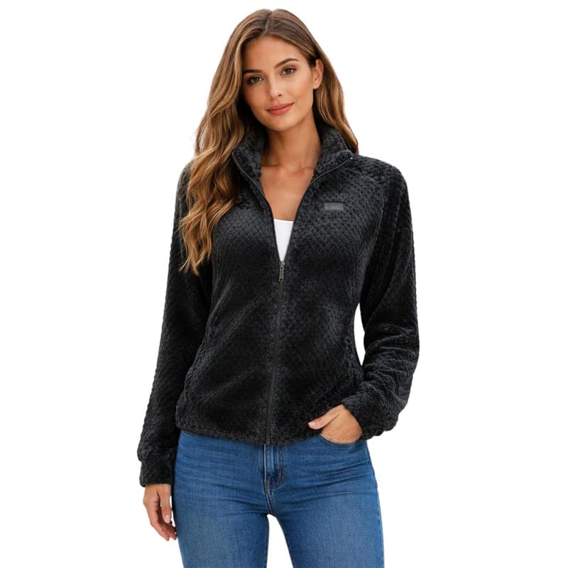Polaire de randonnée montagne pour femme style outdoor actif hiver