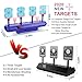 Moving Shooting Targets for Nerf Guns Practice, Electronic Score Target Set Toy w/Blaster, Vest, Glasses, Bandanas, Wristbands and Foam Darts, Ideal Gift Toys for Kids, Boys, Girls Aged 5-13