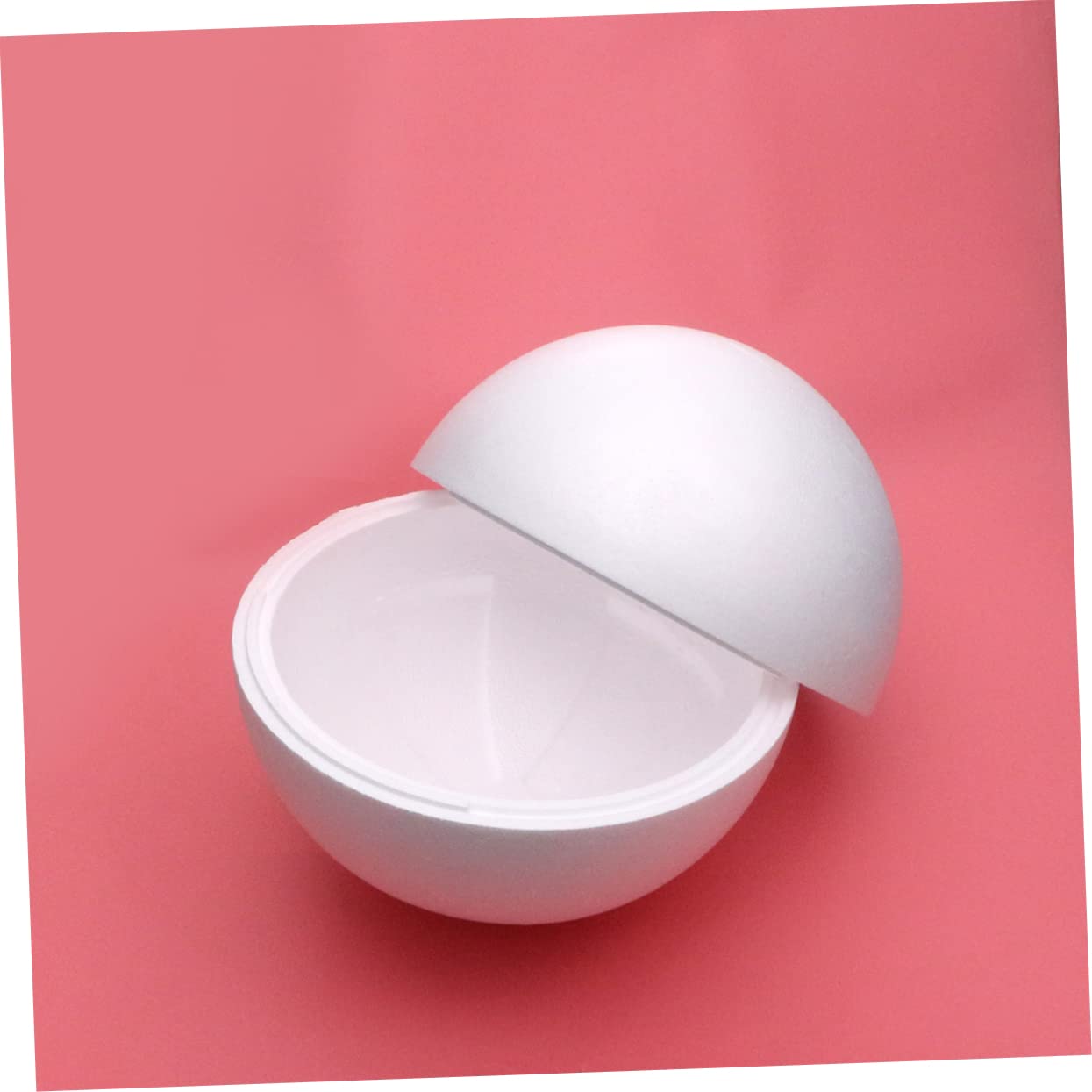 Operitacx Bolas de Espuma de Poliestireno Huecas 50 Cm Esferas Redondas para Manualidades Decoración Fiestas Bodas y Proyectos Escolares Ideales para Bricolaje y Personalización
