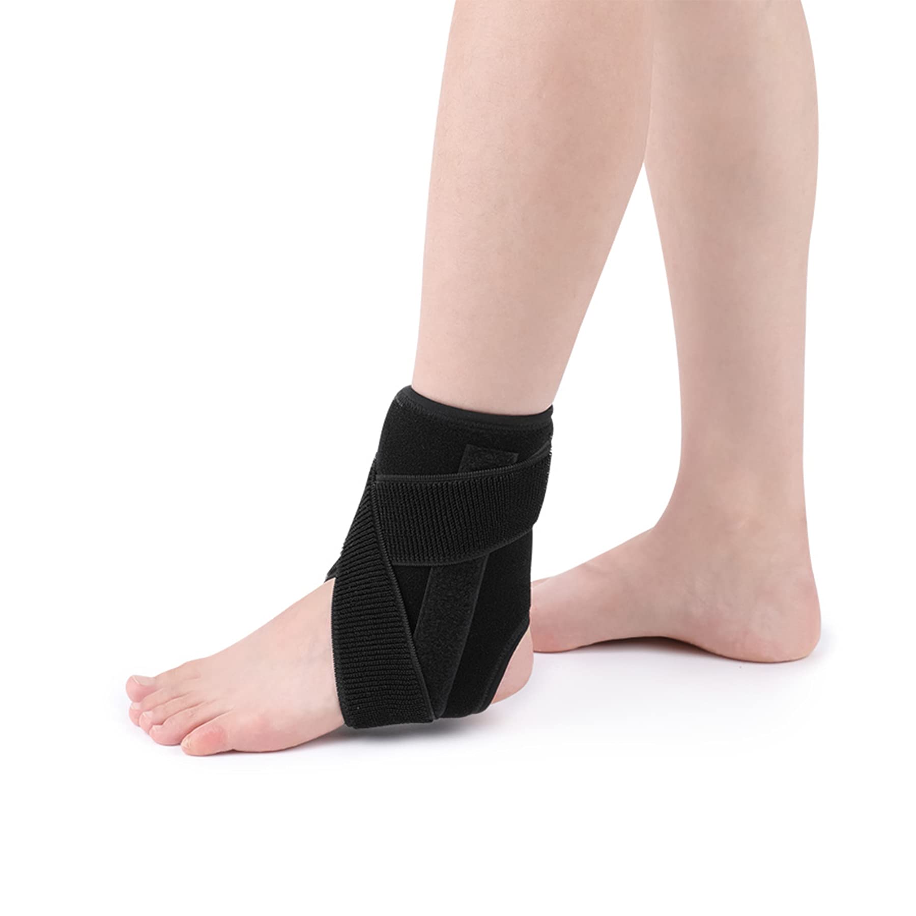 Tutore Caviglia Ideal Cavigliera per Distorsione Lesioni Sportive Ortesi Plantari Regolabili Sollievo dal Dolore Plantare Fascite Stabilizz L'ortesi del Piede Tutore per Caviglia