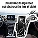 CGEAMDY Handyhalterung Auto, Amaturenbrett Glasscheibe Kfz Handy Halterung, 360° Drehbar Handyhalter, Auto Mit EIN-Knopf-Release, Universal Innenraum Dekoratives Zubehör for Automotive, Vans