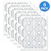 AIRx Filters 16x20x1 Furnace Filter MERV 8 Pleated Replacement Air Filter, For Lint, Pollen & Dust Debris Control, 6-Pack