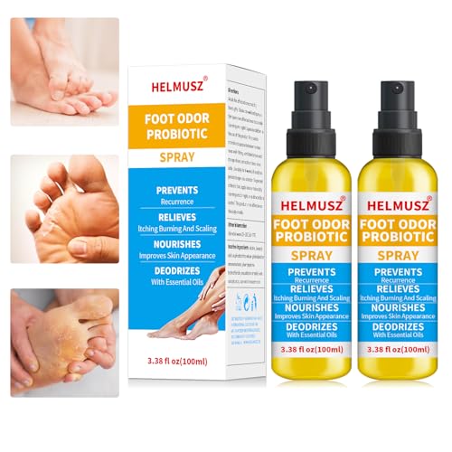 Image of HEALMUSZ Athletes Foot Treatment, Natural Herbal Athletes Foot Spray for Most Athlete's Foot and Treat Symptoms of Molting, Blisters, Itching and Odor. (2Pcs, Fresh)