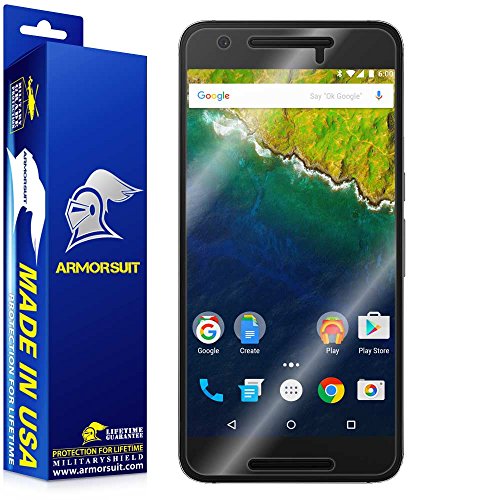 ArmorSuit MilitaryShield [Case Friendly] Screen Protector for Nexus 6P - Anti-Bubble HD Clear Film