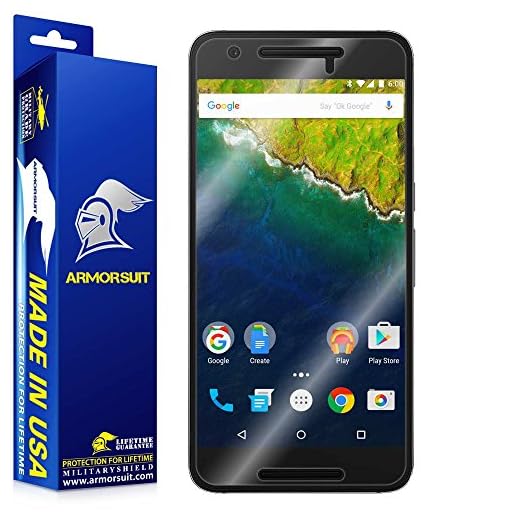 ArmorSuit MilitaryShield [Case Friendly] Screen Protector for Nexus 6P - Anti-Bubble HD Clear Film