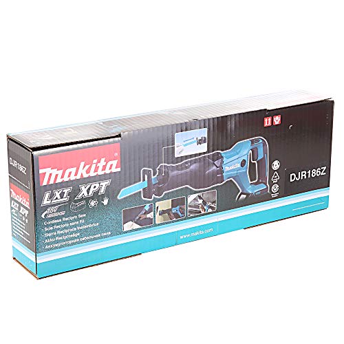 Scie sabre sans fil 18V MAKITA DJR186Z LXT Li-Ion pour découpe sans batterie