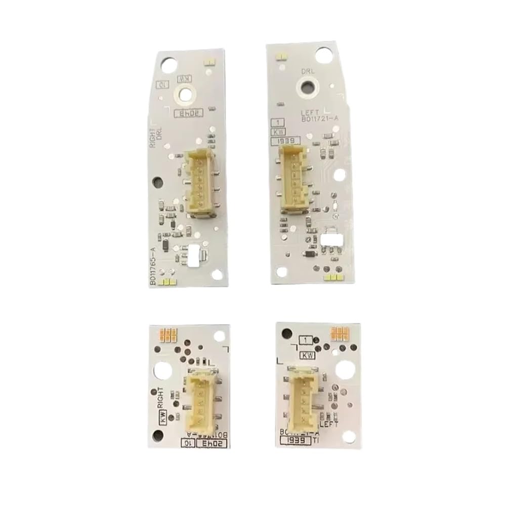 Jiiyp 4X A Pair Lighting Driver Drl Pcb Module For Q2 2018-2021 Led Headlight Daytime Running Light Turn Signal Source Chip(4X A Pair)