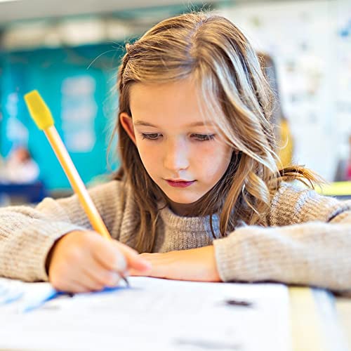 Dyaprigo 390 Pack Pencil Eraser Toppers, Chisel Shape Pencil Eraser Caps, Pencil Top Erasers, School Erasers In Well Packaged For Teachers, School Studying Supplies, Home And Office (Assorted Color) #TOP5