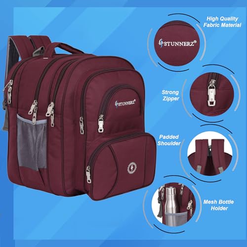 Image of STUNNERZ Stylish Waterproof School Bag Class 6th to 10th School Bag (60 L)