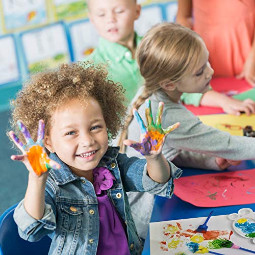 Xiangzi Finger Paint Sponges For Kids,Sponge Painting Brushes Set,Toddler Paint Set,Paint Set For Kids 6-12 Include Foam Brushes,Paint Roller Kit,Palette,Flower Pattern Brush,Brush Set. #TOP7