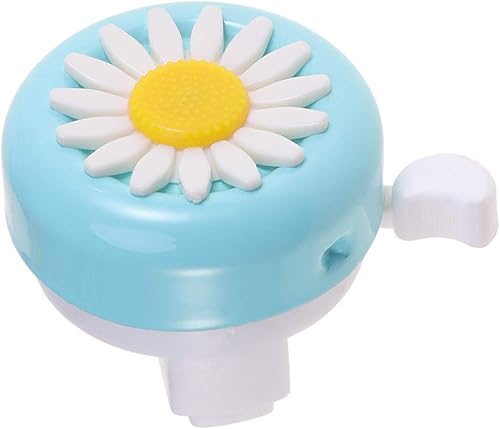 LIOOBO - Timbre de bicicleta con forma de flor para niños
