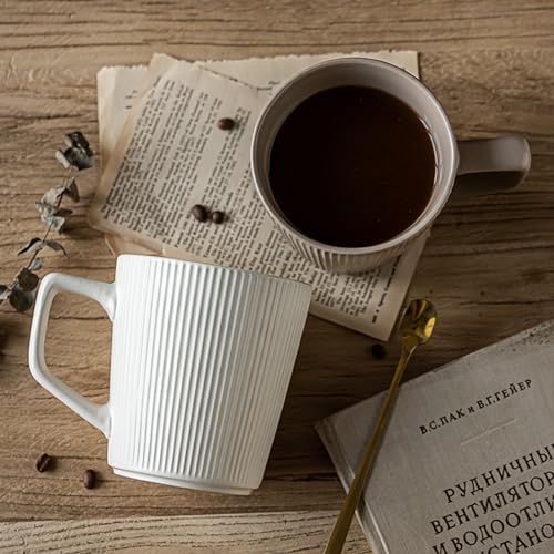 Tassen 500ml Kaffeetassen Set 4er Kaffeebecher Porzellan Coffee Mug – Bild 5