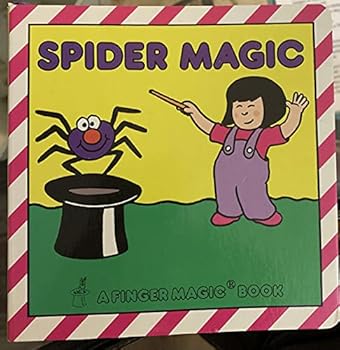 Hardcover Spider Magic/With Finger Puppet Book