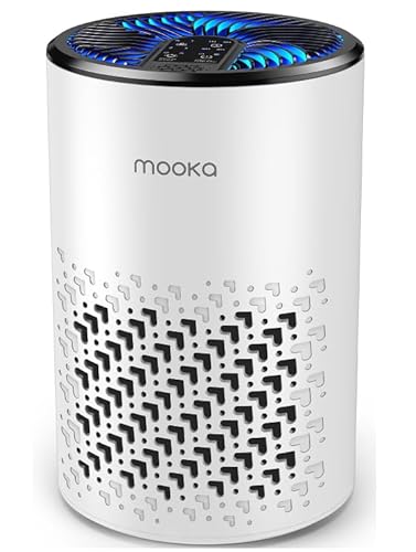 Air Purifiers for Bedroom Home, MOOKA HEPA Air Purifier for