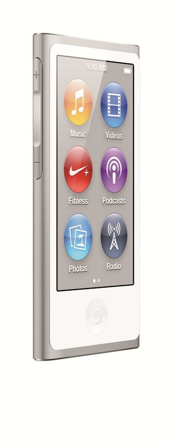 Apple - iPod nano 第7世代 16GB シルバー silver Apple iPod Nano 16GB Silver (7th Generation) (Refurbished