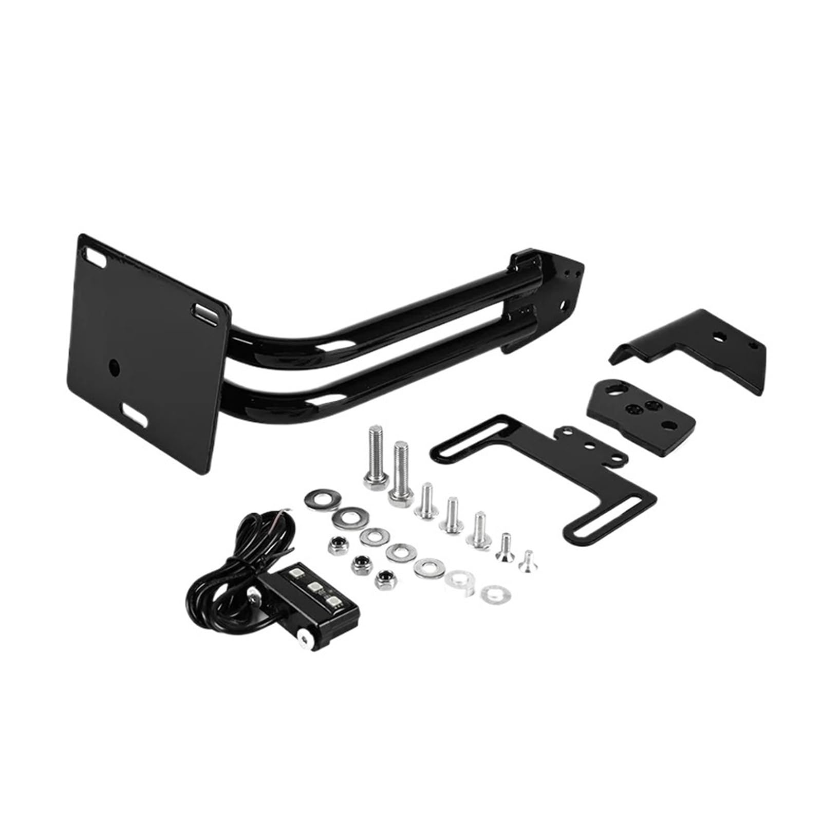 Kit Di Riposizionamento Della Targa Con Supporto Per Display A LED Laterale Adatto Per BMW R18 100 Years Classic (2020-2024) portatarga Posteriore Moto