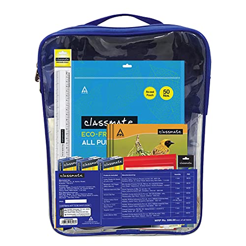 Buy Classmate Scholastic Bag Kit | 12 Assorted Items | Online Classes ...