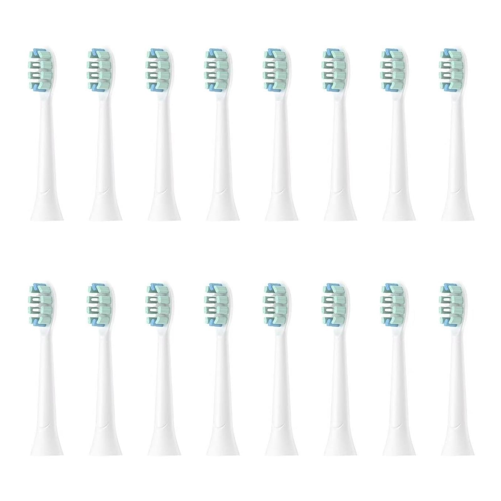 Testine di ricambio for spazzolino elettrico, compatibili con Stoewer, | Ugelli con setole for spazzolino elettrico sonico M4(16PCS WHITE)