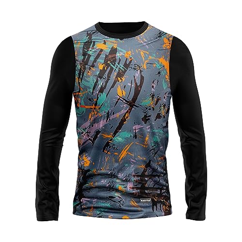 BlackStrap S-BL-K-U-T-THR-SPLGLO-5-XL Kids Therma Top Splash Glow XL