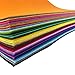 flic-flac 48PCS 8 x 12 inches (20 x 30cm) Assorted Color Felt Fabric Sheets Patchwork Sewing DIY Craft 1mm Thick … (20cm * 30cm, 48pcs)