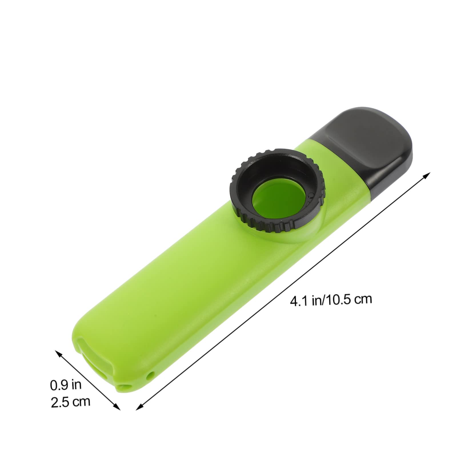 Toddmomy Portable Mini Kazoo Flute Mouth Slide Whistle for Boys and Girls Adults and Girls Musical Instruments Plastic Kazoo Lanyard