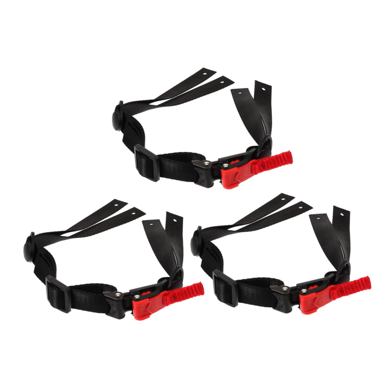 HOMOCONO Adjustable Helmets Head Retention 3 Pack Hard Hat Chin Brackets Comfortable for Construction Sports