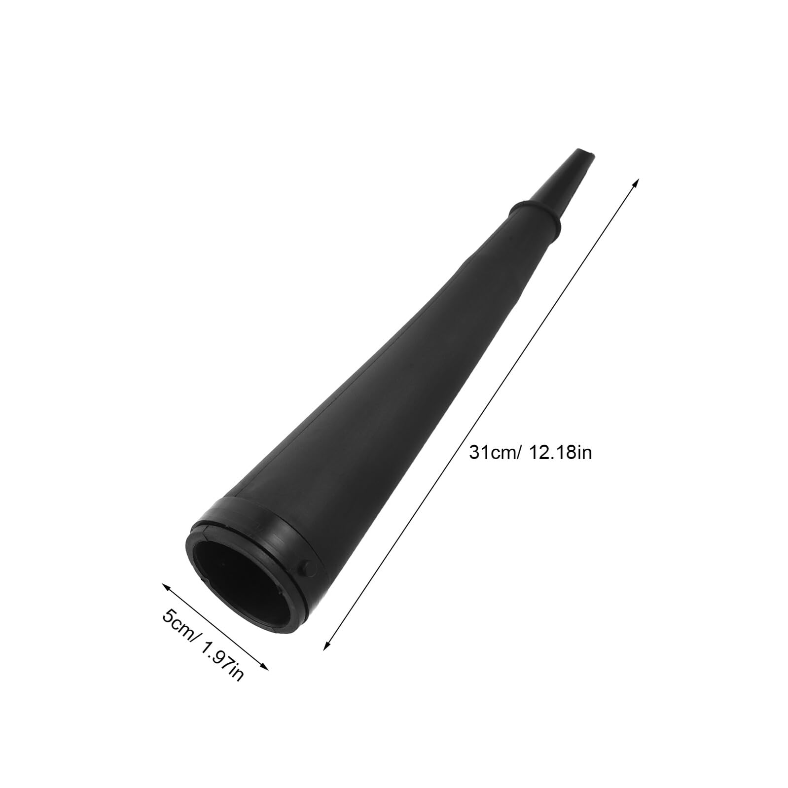 Gatuida Boquilla de Recolección para Soplador de Hojas Tubo de Extensión de Plástico Grande Accesorio de Conducto Aerodinámico para Limpieza de Patios y Jardines Compatible Sopladores