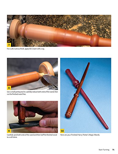 Learn to Turn, 3rd Edition Revised & Expanded: A Beginner's Guide to Woodturning Techniques and 12 Projects (Fox Chapel Publishing) Step-by-Step Instructions, Troubleshooting, Tips, & Expert Advice - Image 13