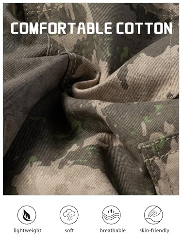 Image of NATUST Boys Cargo Joggers Drawstring Jogging Pants Kids Elastic Waist Trousers 5-14 Years