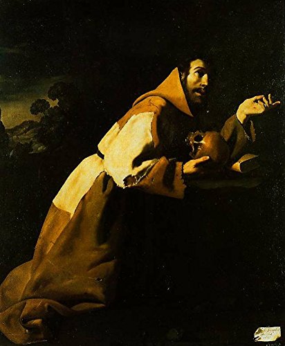 Peinture à l'huile pour habiller un grand mur vide : Zurbarán 36x48