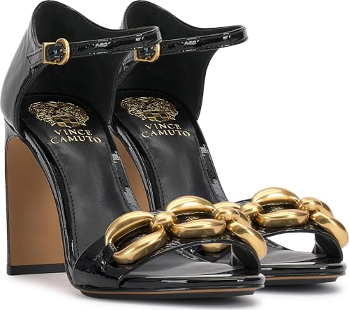 Sandale à talon Vince Camuto Aurelia noir verni taille 41 - 7