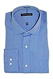 Tommy Hilfiger Men's Non Iron Regular Fit Check Spread Collar Dress Shirt