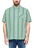 WE CARE Produkt s.Oliver Big Size Herren 131.10.003.11.120.2041029 Hemd, Green Check, 4XL