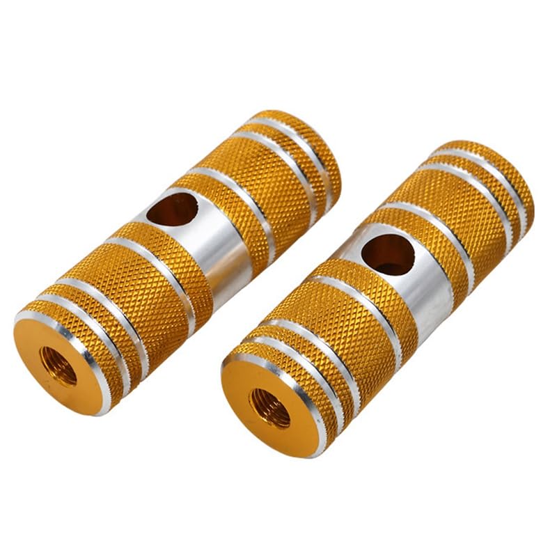 Pédale d'essieu arrière bmx or : accessoires de vélo et repose-pieds antidérapants pour vtt