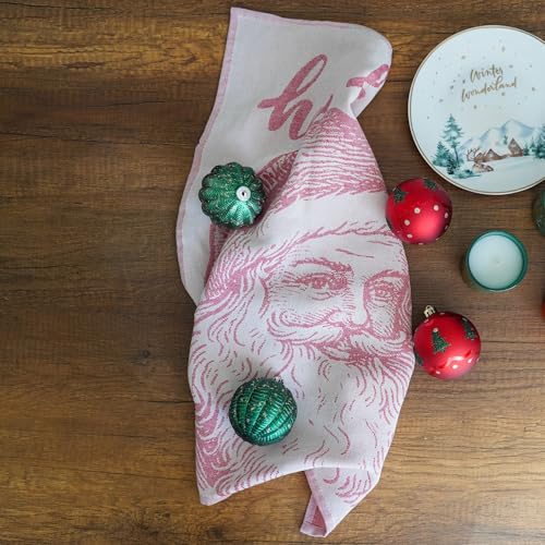 Paños de cocina de Navidad para decorar tu mesa y hogar estas fiestas, set de 4 piezas 6