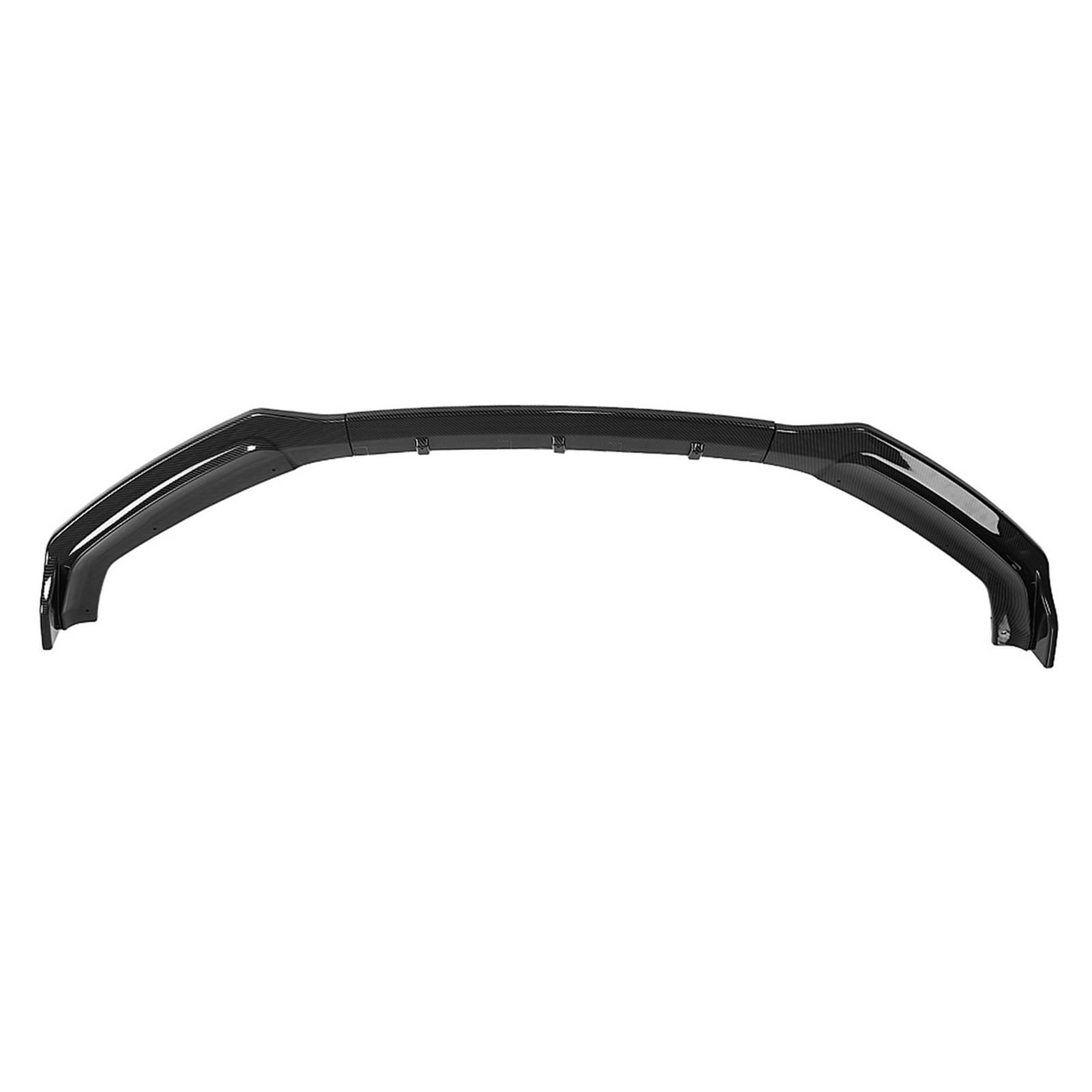 Akozon Kit Spoiler Canard per Paraurti Anteriore Auto per B9 2017-2018 - Finitura Nera G - Protezione Avanzata Ed Estetica da (Modello in fibra di carbonio)
