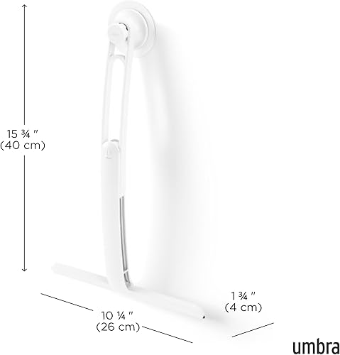 Miniatura 3 de Umbra Escobilla adhesiva flexible, color blanco